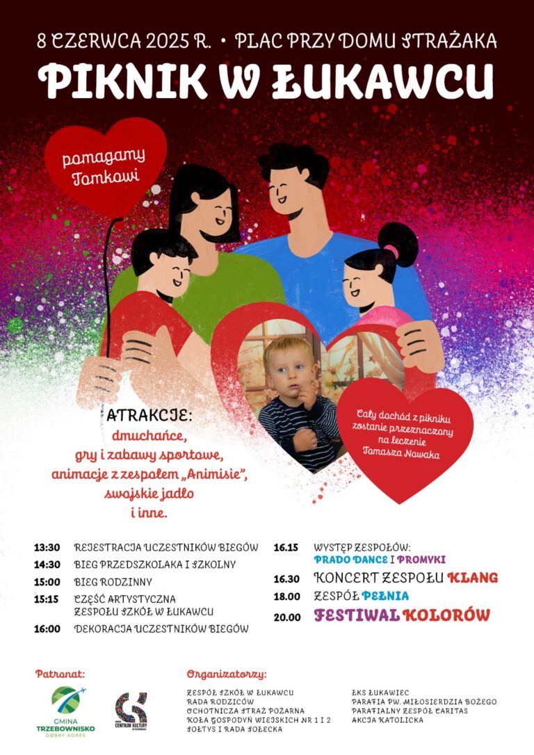 ZAPROSZENIE – Pomagamy małemu Tomkowi