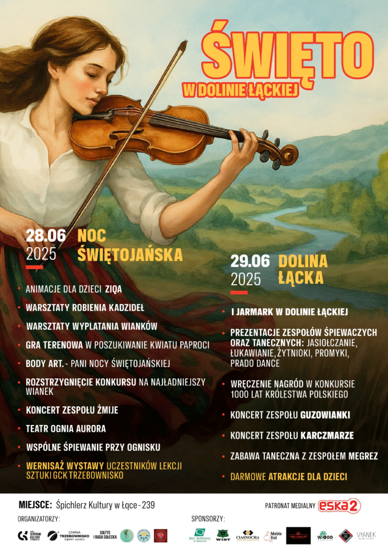 ZAPROSZENIE  – Święto w Dolinie Łąckiej