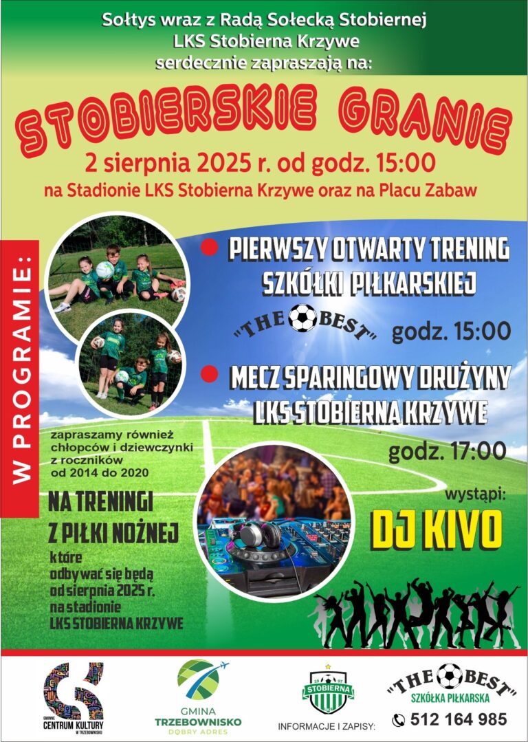 Stobierskie granie – ZAPRASZAMY!